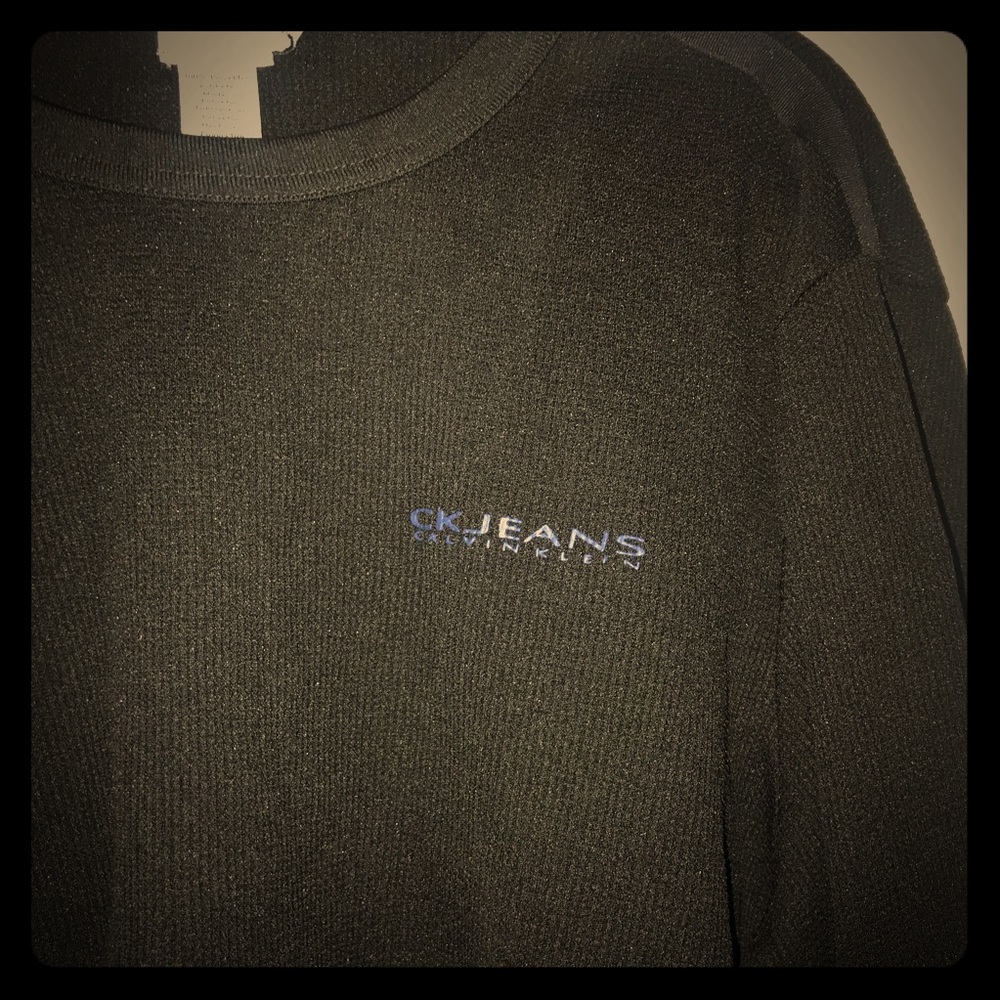 Black Long sleeve Calvin Klein t-shirt